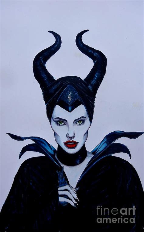 Maleficent Drawing by Moore Creative Images - Fine Art America