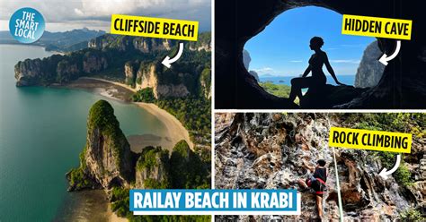 Railay Is A Krabi Beach To Go Rock Climbing & Trekking In A Hidden Cave