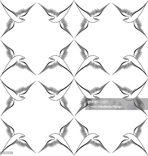 A Pattern Of Birds In Flight High-Res Vector Graphic - Getty Images