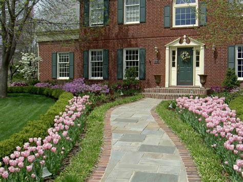 Front Yard Brick Landscaping Ideas To Add Curb Appeal To Your Home