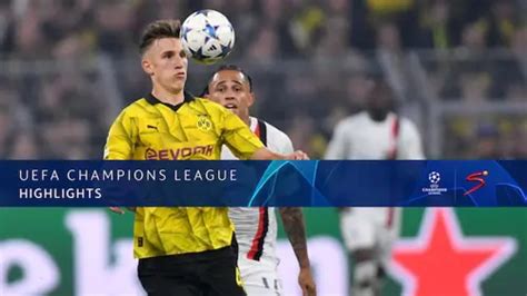 Borussia Dortmund v Milan | Match in 5 Minutes | UEFA Champions League ...