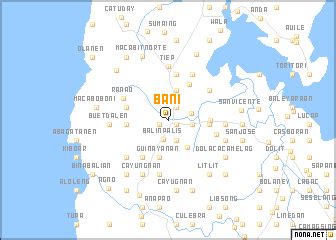 Bani (Philippines) map - nona.net