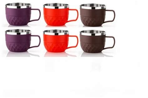 Plastic Coffee Mug Set Of 6 at Rs 180/set | Coffee Mug Set in Rajkot | ID: 2853698342112