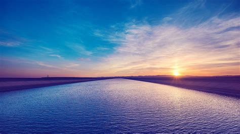 Water Sunset Wallpapers - Top Free Water Sunset Backgrounds ...