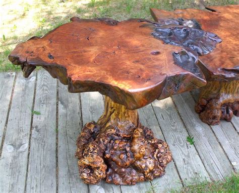 Redwood Burl Furniture | Redwood Burl Coffee Table # ...