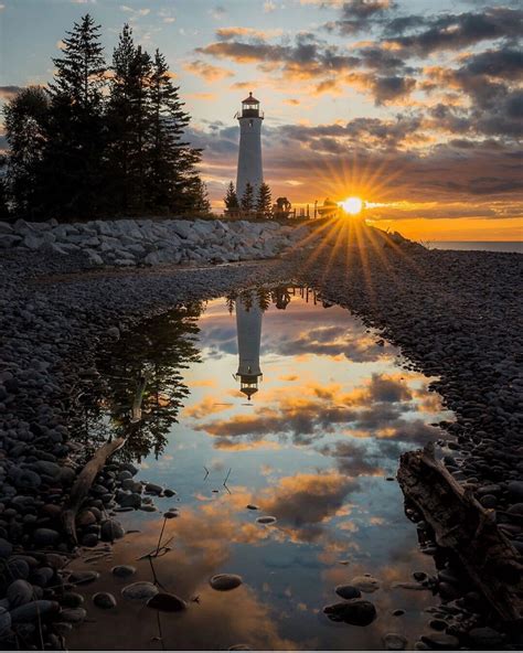 Crisp Point Lighthouse Michigan | Beautiful lighthouse, Lighthouse pictures, Scenery