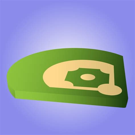 Premium Vector | Art illustration baseball field