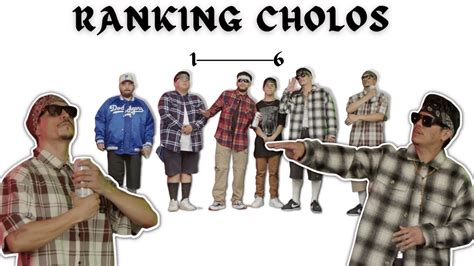 CHOLOS RANKING - WHO IS THE DOWNEST FOO - YouTube