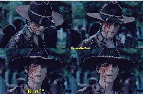 6X9 • Carl looses his eye • Norman Reedus, Carl Grimes, Get Shot, Twd, The Walking Dead, His ...