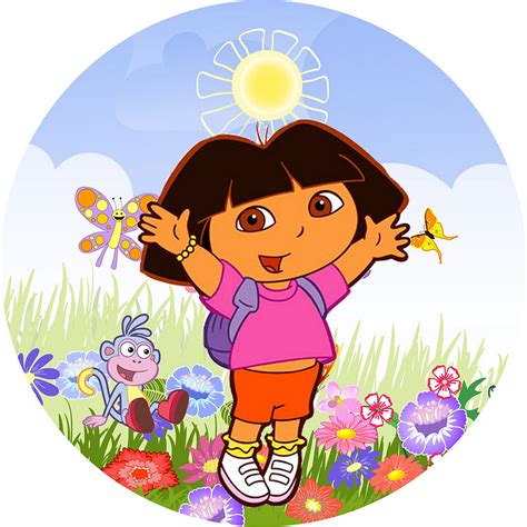 Dora the Explorer: Free Printable Toppers and Images. - Oh My Fiesta! in english