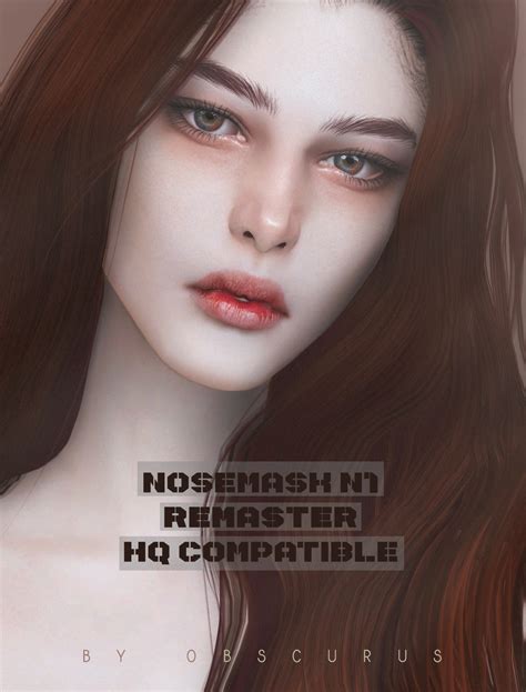 OBSCURUS - obscurus-sims: NOSEMASK N7 31 colors, all...