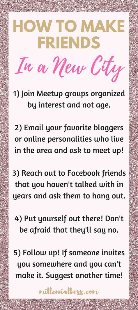 How to Make Friends in a New City