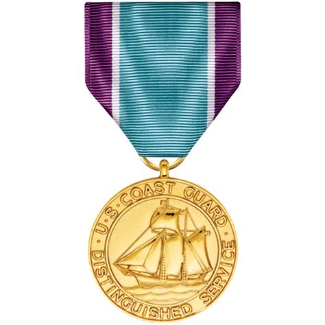 Coast Guard Distinguished Service Medal Anodized