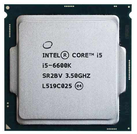 Original For Intel Core I5 6600k Processor 3.5ghz /6mb Cache/over ...