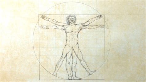 Vitruvian Man - Speed Drawing - YouTube