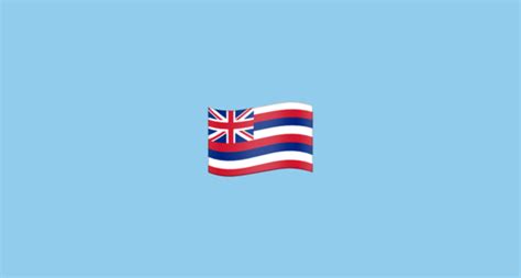 🏴󠁵󠁳󠁨󠁩󠁿 Flag for Hawaii (US-HI) Emoji on Emojipedia Eksempelbilder 11.1