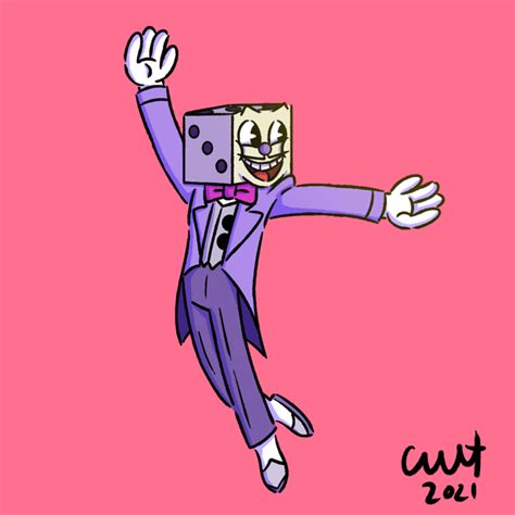 King Dice fan art! : r/Cuphead