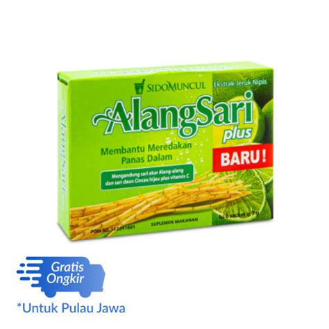 Sido Muncul Alangsari Plus Jeruk Nipis 7 gr - Alodokter Shop