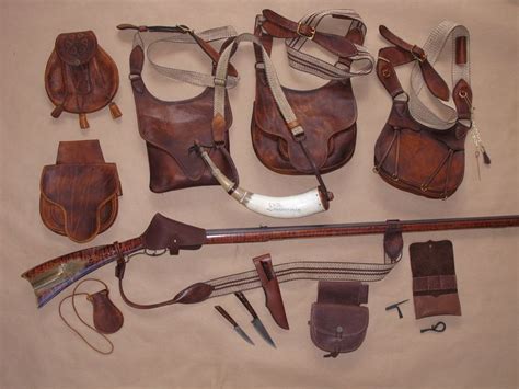 muzzleloading accessories, knives and tools | Shooting bags, Hunting bags, Powder horn