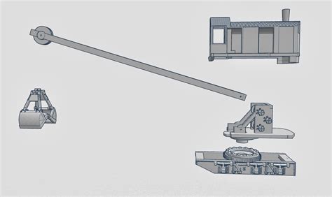 New Zealand Railway Models (Kiwi Trains): New Design, NZ120 Steam Crane