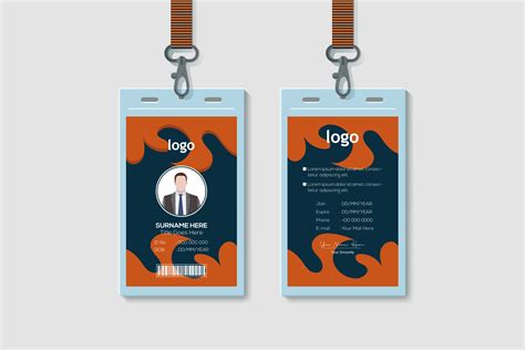 Id Card Design Template Free Download Graphic by Ju Design · Creative ...