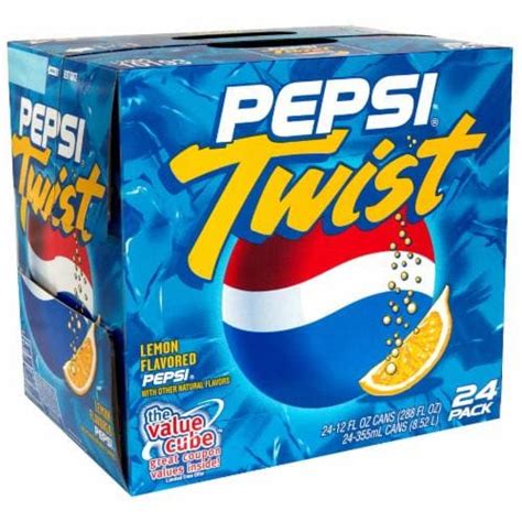 Pepsi Twist, 24 cans / 12 fl oz - Kroger