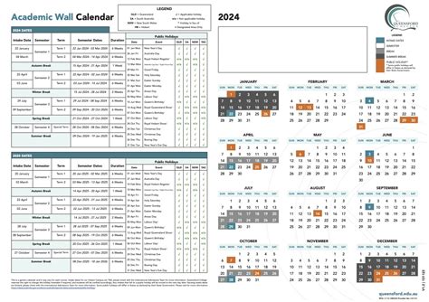 Academic Calendar - Queensford College RTO 31736