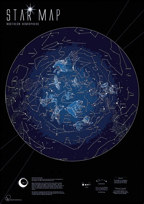 Printable Constellation Map - Free Printable Maps