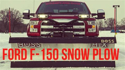 2015 Ford F-150 Snow Plow #trucks #ford #fordf150 #fordfseries #fseries ...