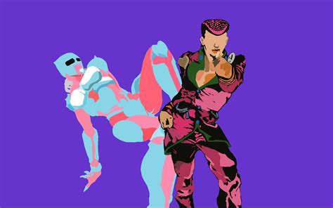 Josuke and Crazy Diamond wallpaper [Fanart] : r/StardustCrusaders