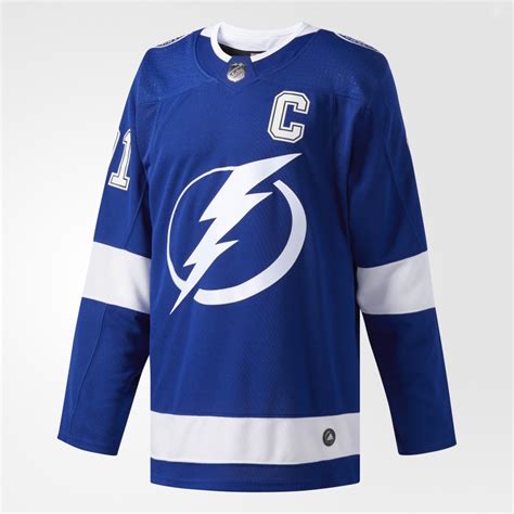 adidas LIGHTNING STAMKOS HOME AUTHENTIC PRO JERSEY - Blue | adidas Canada