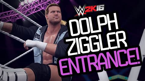 WWE 2K16 - Dolph Ziggler Champion Entrance Clip!! - YouTube