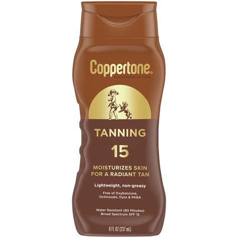 00033 Tanning Sunscreen SPF 15 - Coppertone