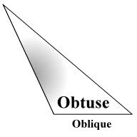 obtuse triangle