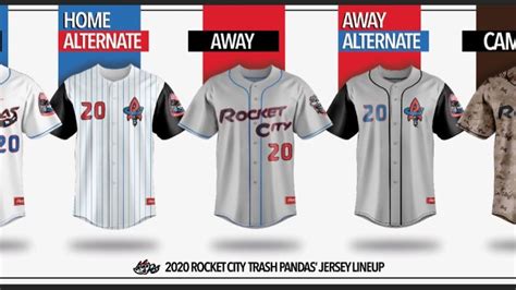 Rocket City Trash Pandas uniforms unveiled | WHNT.com