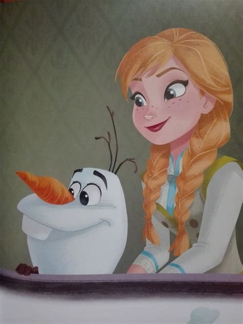 Anna and Olaf - Elsa and Anna Photo (42881480) - Fanpop