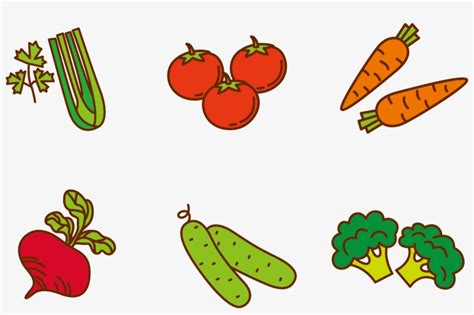 Fruit Vegetable Cartoon Clip Art - Cartoon Fruits And Vegetables Png ...