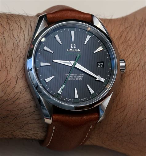 Omega Seamaster Aqua Terra Master Co-Axial Watches Hands-On | aBlogtoWatch