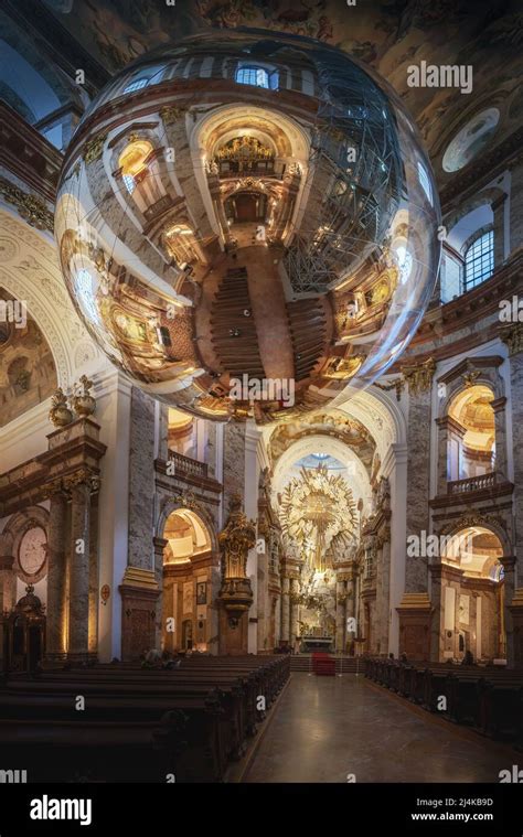 Karlskirche Interior (St Charles Church) - Vienna, Austria Stock Photo - Alamy