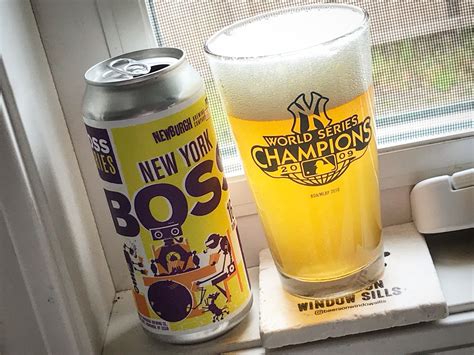 Newburgh Brewing Company: NewYorkBoss IPA | Beers on Windowsills