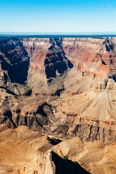 Aerial View of Grand Canyon National Park, Arizona Stock Photo - Image ...