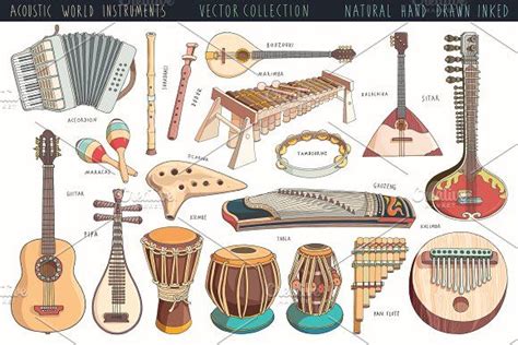 World Musical Instruments Pack | Musical instruments, Musicals, Instruments