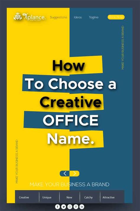 Office-names-ideas - Tiplance