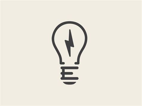 Electrik Company Bulb Logo by Electrik Company (via Creattica) | Graphic design logo, Light bulb ...