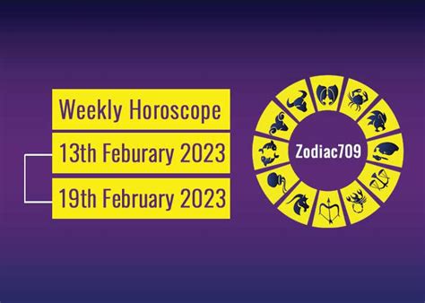 13th February To 19th February Horoscope Weekly Horoscope 2023 - Revive Zone