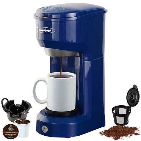K-Cup Coffee Maker, Single Serve Coffee Brewers with Permanent Filter, 6-14OZ Reservoir One ...