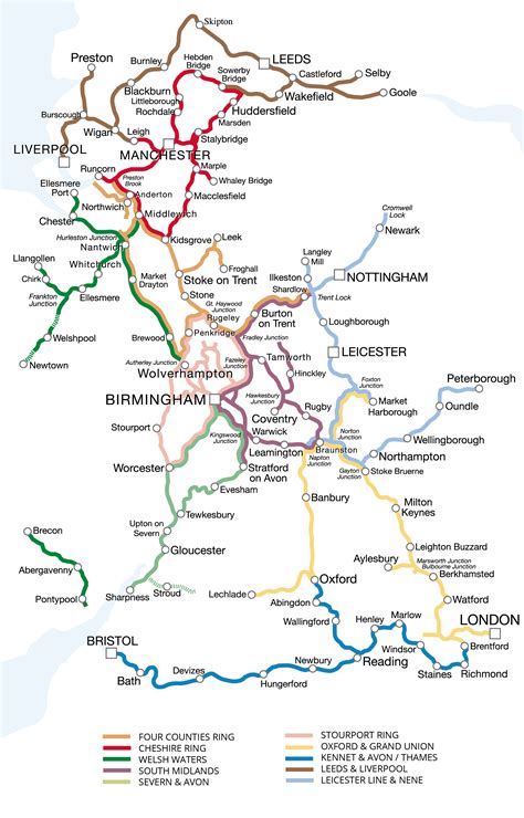 Map London Canal - Map Of Counties Around London