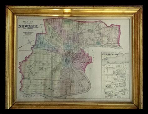 Debold Gallery: Newark Map - 1873