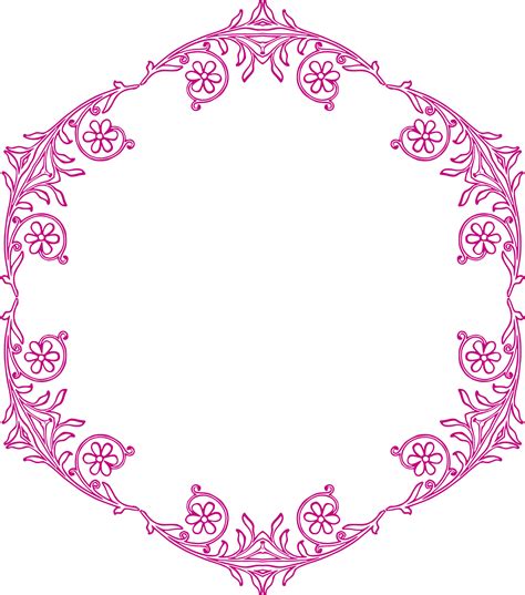 Vines Swirl Png Transparent Image - Vector Black & White Floral Border, Png Download, free png ...