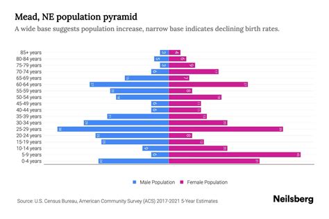 Mead, NE Population by Age - 2023 Mead, NE Age Demographics | Neilsberg